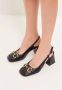 Cesare Gaspari Zwarte Block Heel Pumps Anais Black Dames - Thumbnail 6