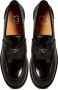 Cesare Gaspari Zwarte Blokhak Loafers Black Dames - Thumbnail 3