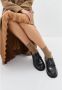 Cesare Gaspari Zwarte Blokhak Loafers Black Dames - Thumbnail 6