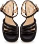 Cesare Gaspari Zwarte blokhak sandalen Black Dames - Thumbnail 4