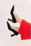 Cesare Gaspari Zwarte Blokhakken Pumps Silvia Black Dames - Thumbnail 6