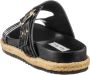 Cesare Gaspari Zwarte Buckle Strap Slide Sandalen Black Dames - Thumbnail 8