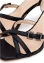 Cesare Gaspari Zwarte hoge hak sandalen Black Dames - Thumbnail 5