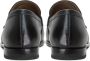 Cesare Gaspari Zwarte Leren Blokhak Loafers Black Dames - Thumbnail 3