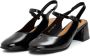 Cesare Gaspari Zwarte Slingback Pumps Nina Black Dames - Thumbnail 2