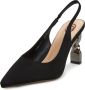 Cesare Gaspari Zwarte Stiletto High Heeled Pumps Black Dames - Thumbnail 3