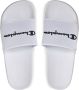 Champion Witte Slippers met Logo Letters White Heren - Thumbnail 11