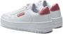 Champion Rebound Platform Glitz Lage Sneakers White Dames - Thumbnail 5