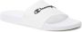 Champion Witte Slippers met Logo Letters White Heren - Thumbnail 9