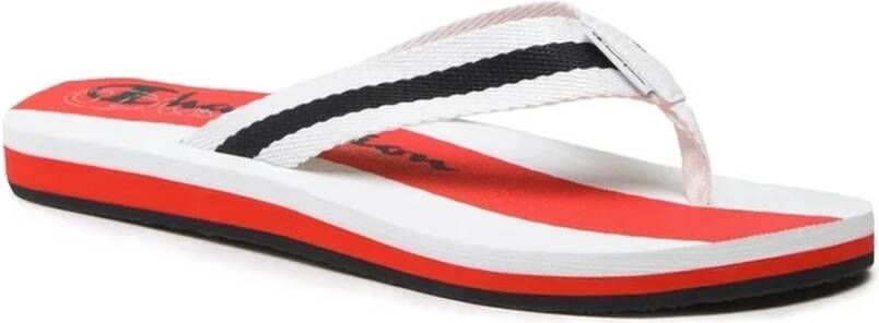 Champion Witte Web Evo Flip Flop Slipper Multicolor Heren