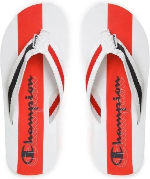 Champion Witte Web Evo Flip Flop Slipper Multicolor Heren