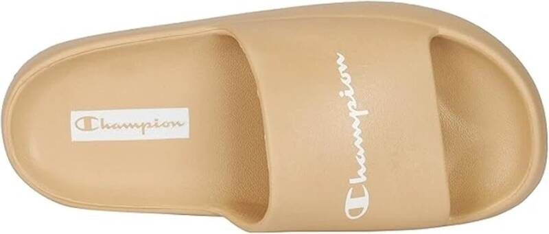 Champion Zachte Sandaal Slip Slide Beige Heren