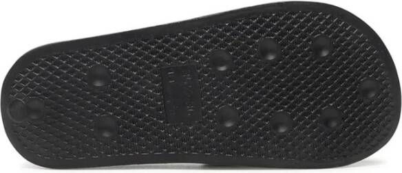 Champion Zwarte Slippers met Letterdetail Black Heren