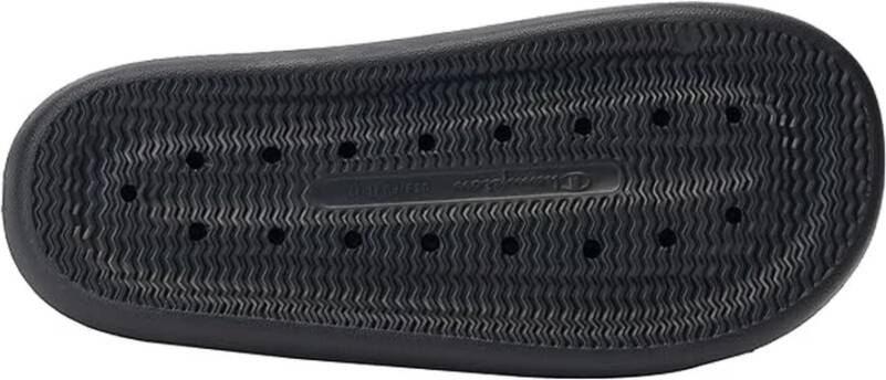 Champion Zwarte Zachte Slipper Slides Black Heren