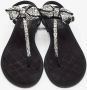 Chanel Vintage Pre-owned Canvas sandals Black Dames - Thumbnail 3