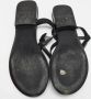 Chanel Vintage Pre-owned Canvas sandals Black Dames - Thumbnail 6