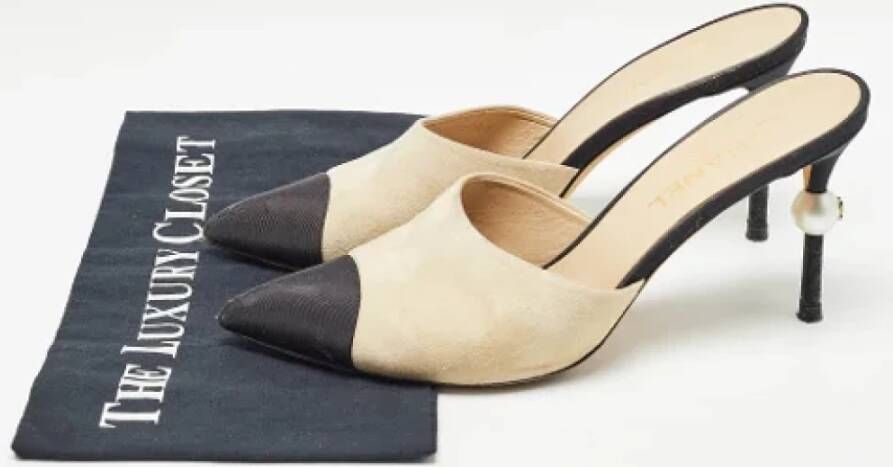 Chanel Vintage Pre-owned Canvas sandals Multicolor Dames