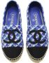 Chanel Vintage Pre-owned Cotton sandals Blue Dames - Thumbnail 2