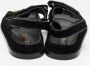 Chanel Vintage Pre-owned Fabric sandals Black Dames - Thumbnail 5