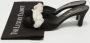 Chanel Vintage Pre-owned Fabric sandals Black Dames - Thumbnail 9