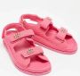 Chanel Vintage Pre-owned Fabric sandals Pink Dames - Thumbnail 4