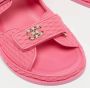 Chanel Vintage Pre-owned Fabric sandals Pink Dames - Thumbnail 7