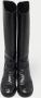 Chanel Vintage Pre-owned Leather boots Black Dames - Thumbnail 3