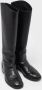 Chanel Vintage Pre-owned Leather boots Black Dames - Thumbnail 4