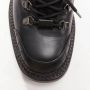 Chanel Vintage Pre-owned Leather boots Black Dames - Thumbnail 6