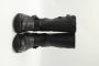 Chanel Vintage Pre-owned Leather boots Black Dames - Thumbnail 9