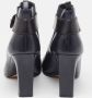 Chanel Vintage Pre-owned Leather boots Blue Dames - Thumbnail 5