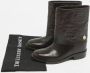 Chanel Vintage Pre-owned Leather boots Brown Dames - Thumbnail 9