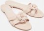 Chanel Vintage Pre-owned Leather flats Beige Dames - Thumbnail 4