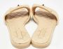 Chanel Vintage Pre-owned Leather flats Beige Dames - Thumbnail 5