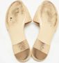 Chanel Vintage Pre-owned Leather flats Beige Dames - Thumbnail 6