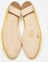 Chanel Vintage Pre-owned Leather flats Yellow Dames - Thumbnail 6