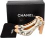 Chanel Vintage Pre-owned Leather heels Beige Dames - Thumbnail 7