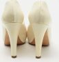 Chanel Vintage Pre-owned Leather heels Beige Dames - Thumbnail 5