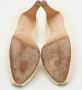 Chanel Vintage Pre-owned Leather heels Beige Dames - Thumbnail 6