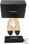 Chanel Vintage Pre-owned Leather heels Beige Dames - Thumbnail 2