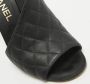Chanel Vintage Pre-owned Leather heels Black Dames - Thumbnail 9