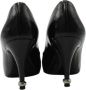 Chanel Vintage Pre-owned Leather heels Black Dames - Thumbnail 4