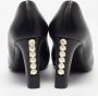 Chanel Vintage Pre-owned Leather heels Black Dames - Thumbnail 5