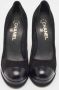 Chanel Vintage Pre-owned Leather heels Black Dames - Thumbnail 3