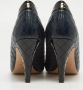 Chanel Vintage Pre-owned Leather heels Blue Dames - Thumbnail 5