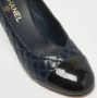 Chanel Vintage Pre-owned Leather heels Blue Dames - Thumbnail 7