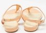 Chanel Vintage Pre-owned Leather sandals Beige Dames - Thumbnail 5
