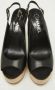 Chanel Vintage Pre-owned Leather sandals Black Dames - Thumbnail 3