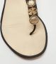 Chanel Vintage Pre-owned Leather sandals Black Dames - Thumbnail 7