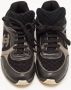 Chanel Vintage Pre-owned Leather sneakers Black Dames - Thumbnail 3